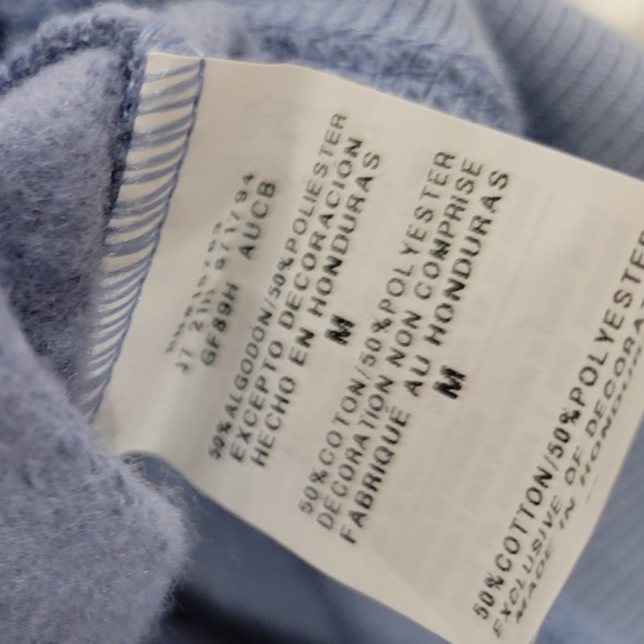 Mens Champions Sky Blue Hoodie Size M - Picture 5 of 5